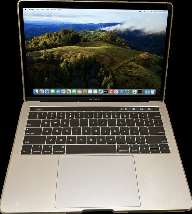 Apple MacBook Pro 13" 2018 i5-8259U 16GB RAM 512GB SSD No Power Adapter