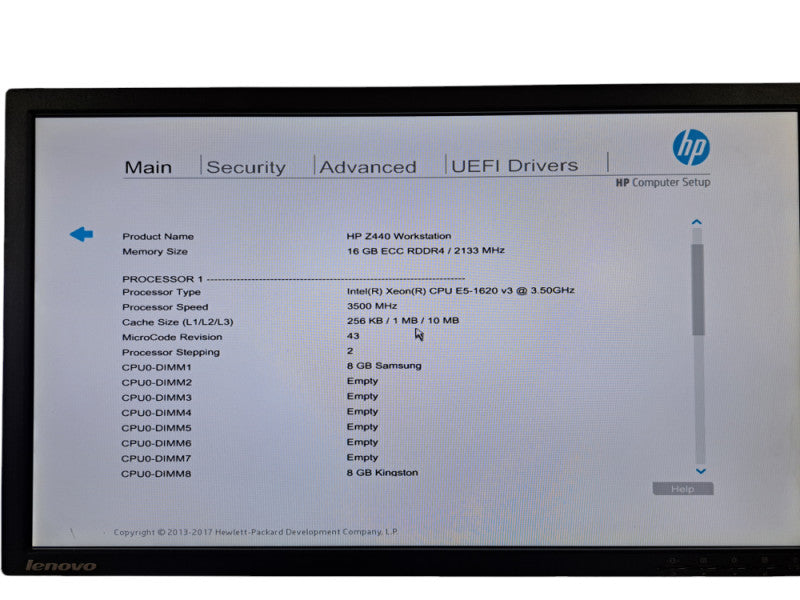 HP Z440 Workstation | Xeon E5-1620 v3, 16GB DDR4, Quadro K4200, 1TB HDD
