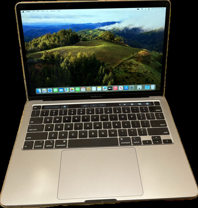 Apple MacBook Pro 13" 2020 i7-1068NG7@2.3GHz 16GB 512SSD No Power Adapter