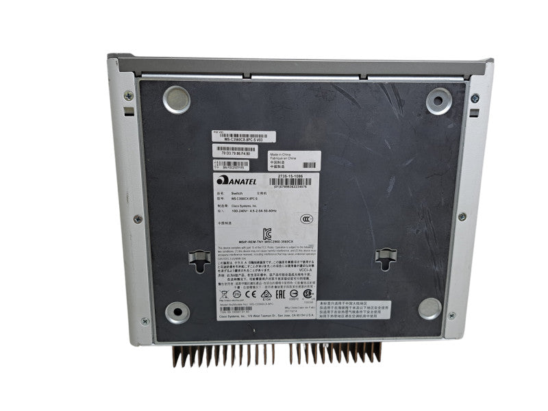 Cisco WS-C3560CX-8PC-S V03 | 8-Port Gigabit PoE+ 240W Silent Switch 2x SFP