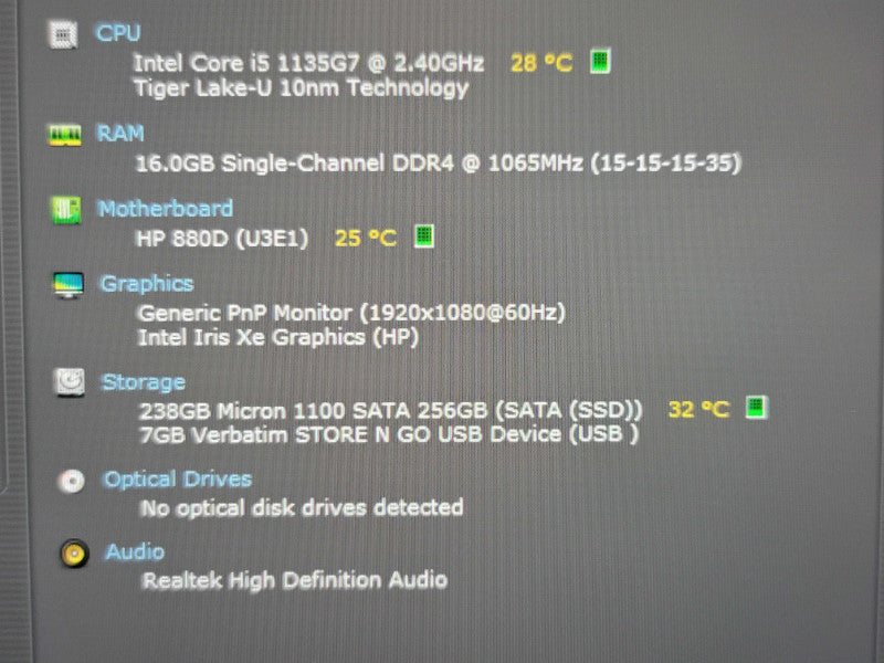 HP EliteBook 840 G8| i5-1135G7| 16GB DDR4| 256GB SSD READ  β Lap200