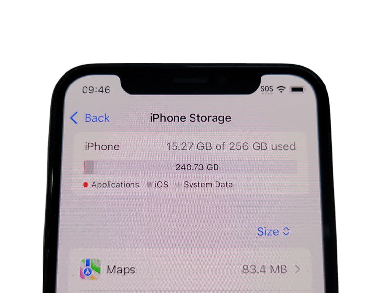Apple iPhone XS - 256GB - Silver [A2098] (