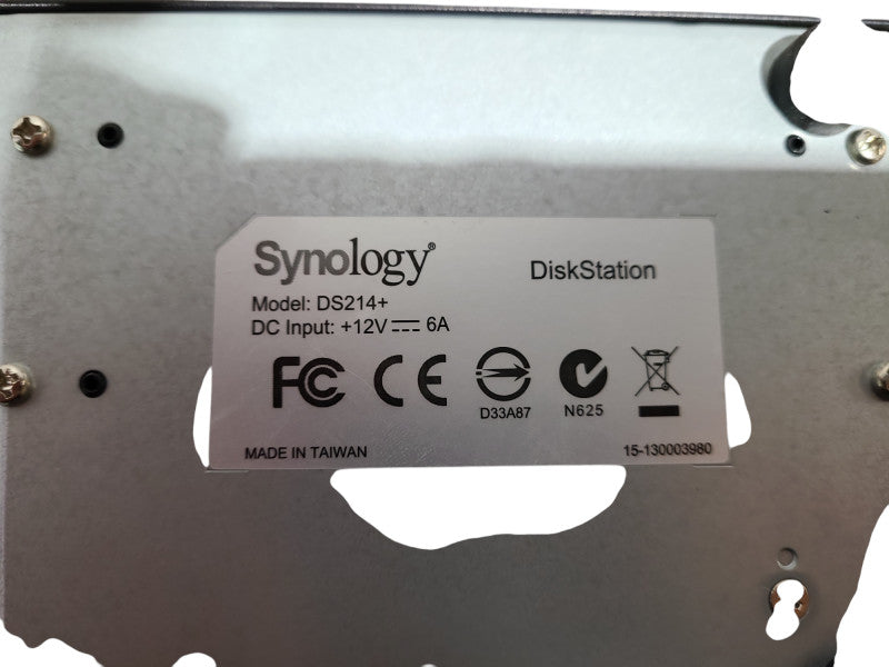 Synology 2-Bay DiskStation DS214 NAS *READ*
