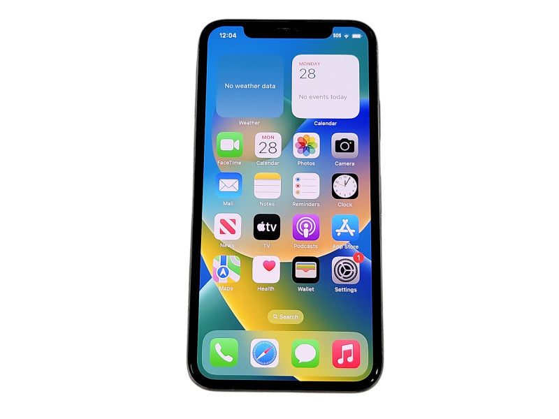 Apple iPhone X - 64GB - Silver [A1901] (