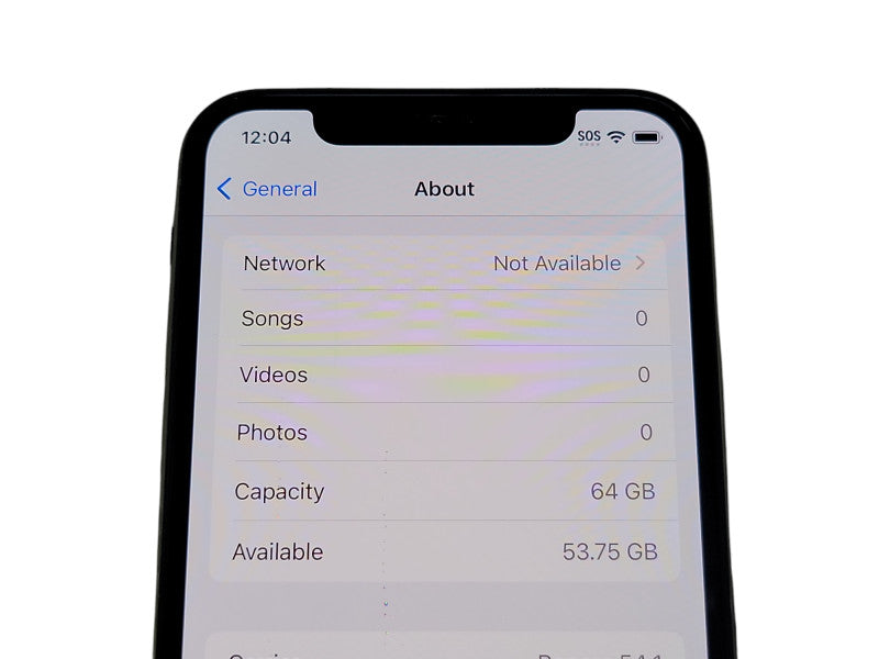 Apple iPhone X - 64GB - Silver [A1901] (