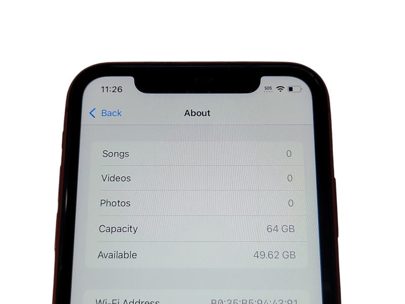 Apple iPhone XR - 64GB - Red [A1984] (