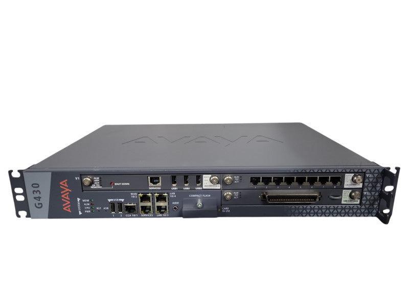Avaya G430 Media Gateway w/ Modules: S8300, MM711, MM716 READ !