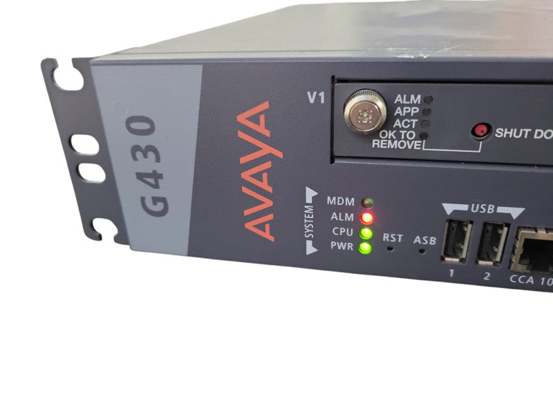 Avaya G430 Media Gateway w/ Modules: S8300, MM711, MM716 READ !