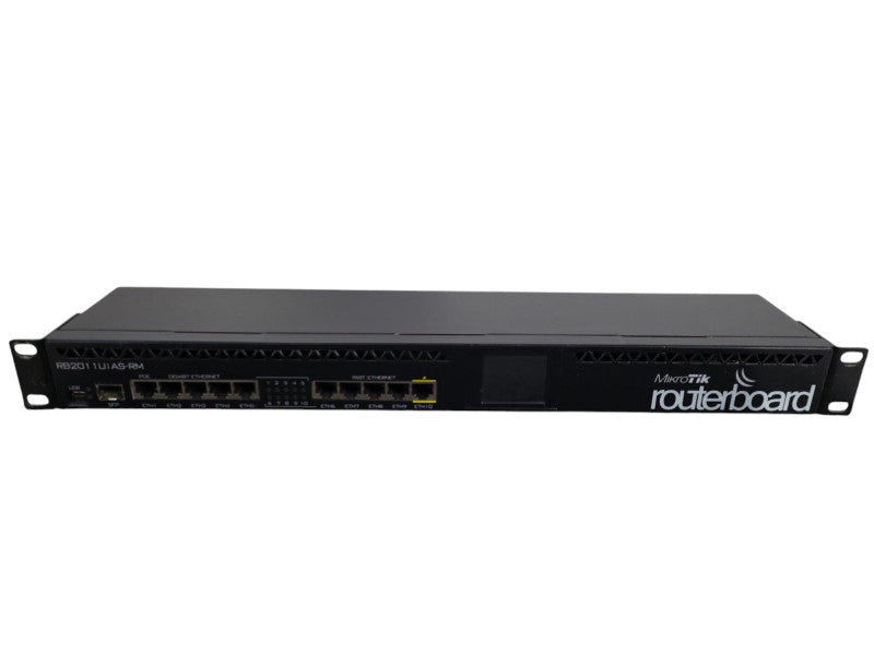 MikroTik RB2011UiAS-RM Routerboard Gigabit Router !