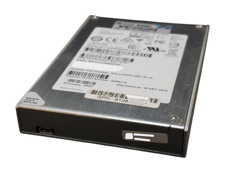 3.84TB SAS 2.5" 15mm 6Gb/s HP SSD - DOPM3840S5xnNMRI /SXMLLD / 804170-001 +