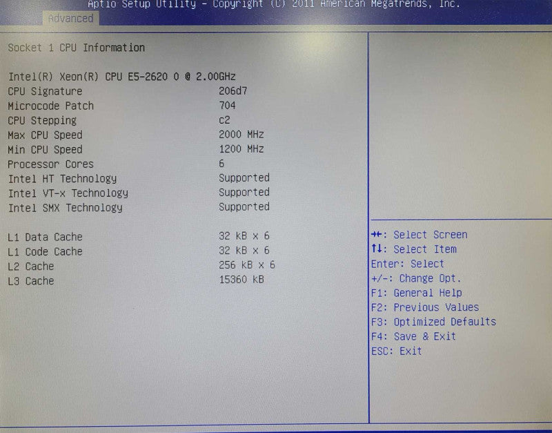 Supermicro 825-7 2x E5-2620 0 | 64GB DDR3 | NO RAID | NO HDD