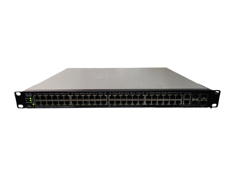 Cisco SG500-52MP, 52-Port Gigabit PoE+ Managed Stackable Switch 1/5G SFP