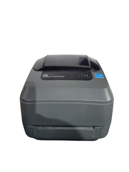 Zebra GX430T Thermal Transfer label Printer | GX43-102410-000 w/ AC !