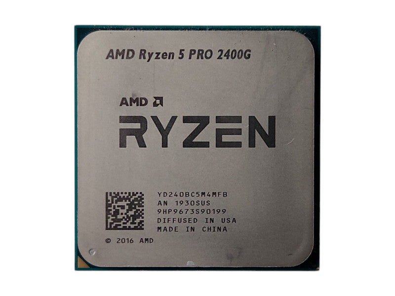 AMD Ryzen 5 Pro 2400g 3.60GHz Quad Core AM4 CPU