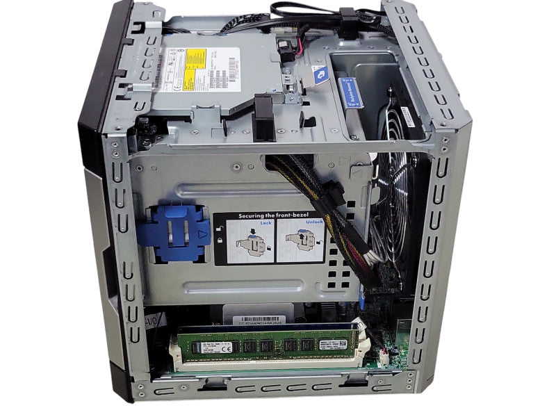 HP ProLiant MicroServer Gen8, Xeon E3-1220L V2 2.30GHz, 8GB RAM, B120i _