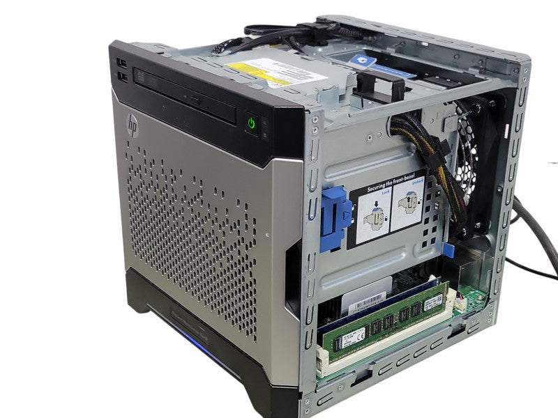 HP ProLiant MicroServer Gen8, Xeon E3-1220L V2 2.30GHz, 8GB RAM, B120i _