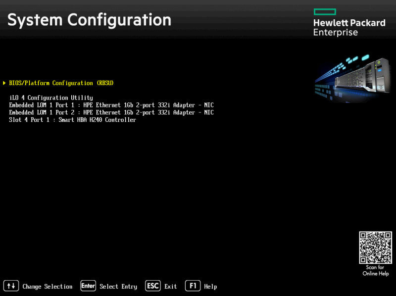HP ProLiant ML30 GEN9 Intel Xeon E3-1220 v6 3.00GHz, 16GB DDR4, H240