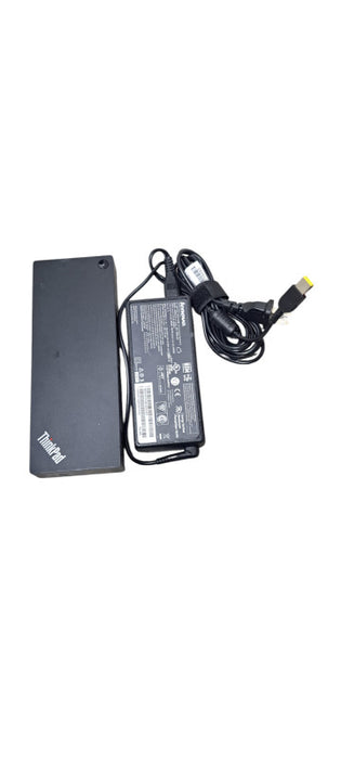 Lenovo DK1841 40AN ThinkPad Thunderbolt 3 Dock  W/ Adapter Q