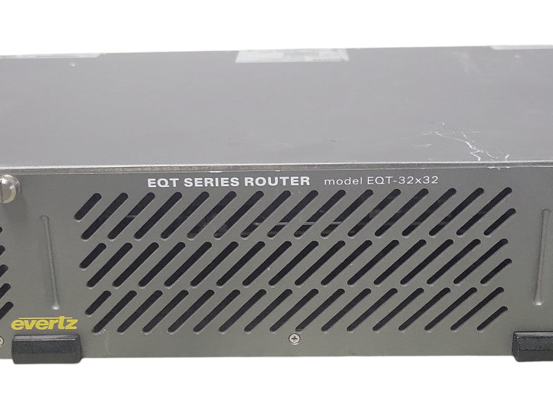 Evertz Microsystems EQT Series EQT-3232-H EQT-32x32, READ _