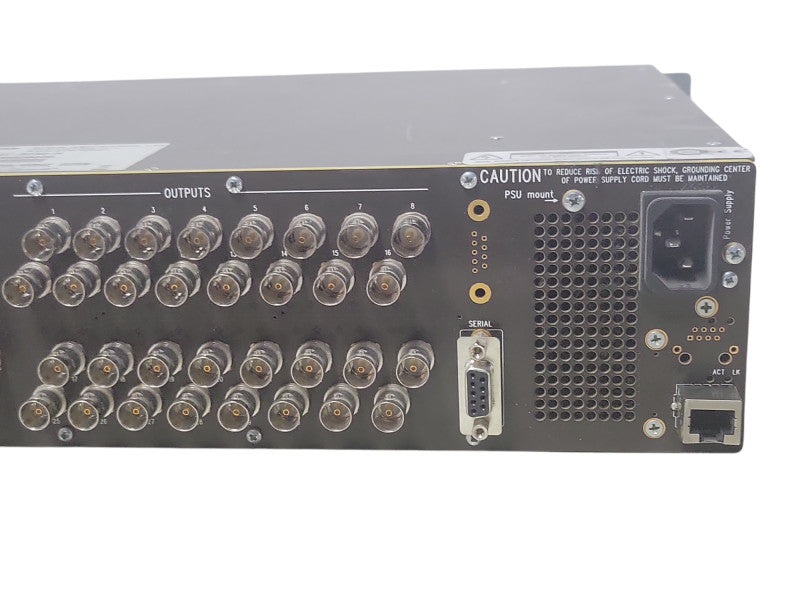 Evertz Microsystems EQT Series EQT-3232-H EQT-32x32, READ _
