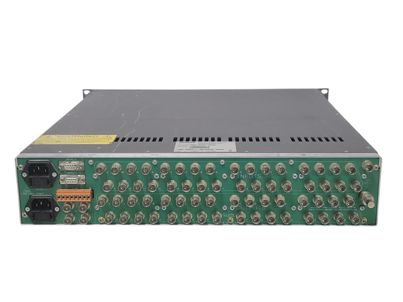 evertz Q32-3232-AESU AES Audio Router, READ _
