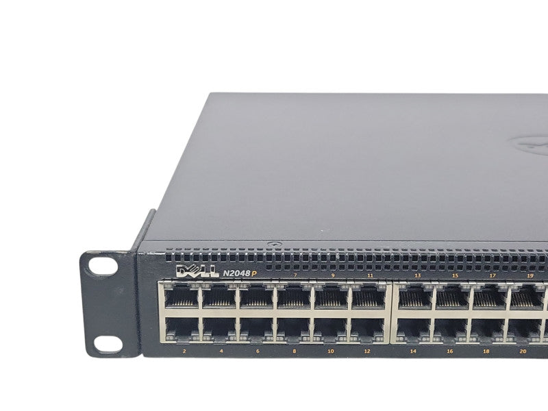 Dell N2048P 48 Port Gigabit PoE with 2x 10 GbE SFP+ Network Switch _