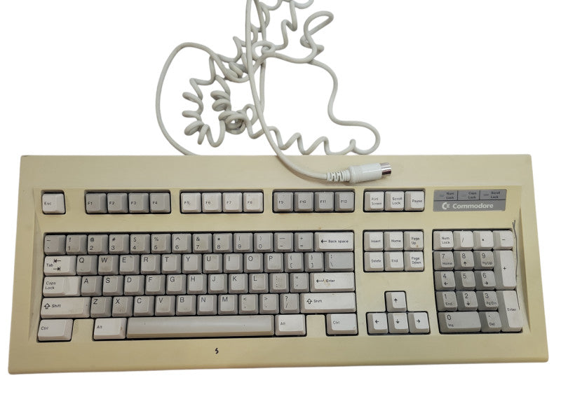 Vintage Rare Commodore 312702-02 AT-Keyboard - KPQ-E99YC. Ref:CD_19 %