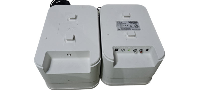 Pair of Epson ELPSP02 Active Speaker  White