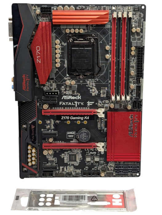 ASRock Fatal1ty Z170 gaming K4 Motherboard 6th and 7th gen Intel  Q-