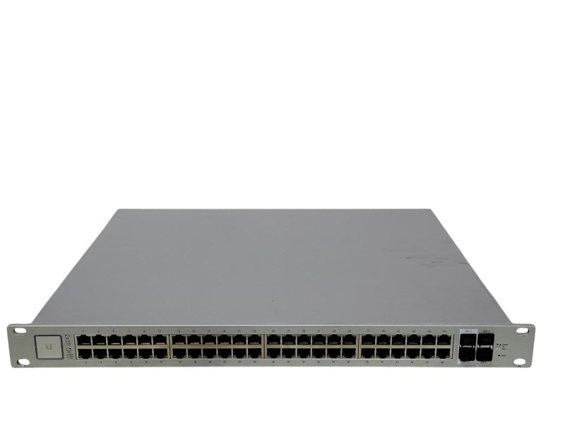 Ubiquiti UniFi US-48-500W 48-Port Gigabit PoE+ Switch with 2 SFP+, READ _