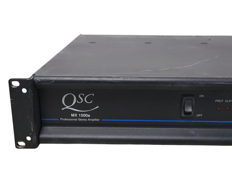 QSC MX1500A professional Stereo Amplifier, READ _