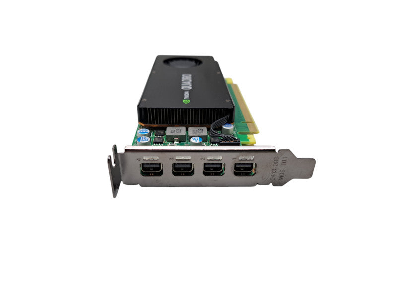 NVIDIA Quadro K1200 4GB GDDR5 Low Profile Graphics Card | 4x Mini DP