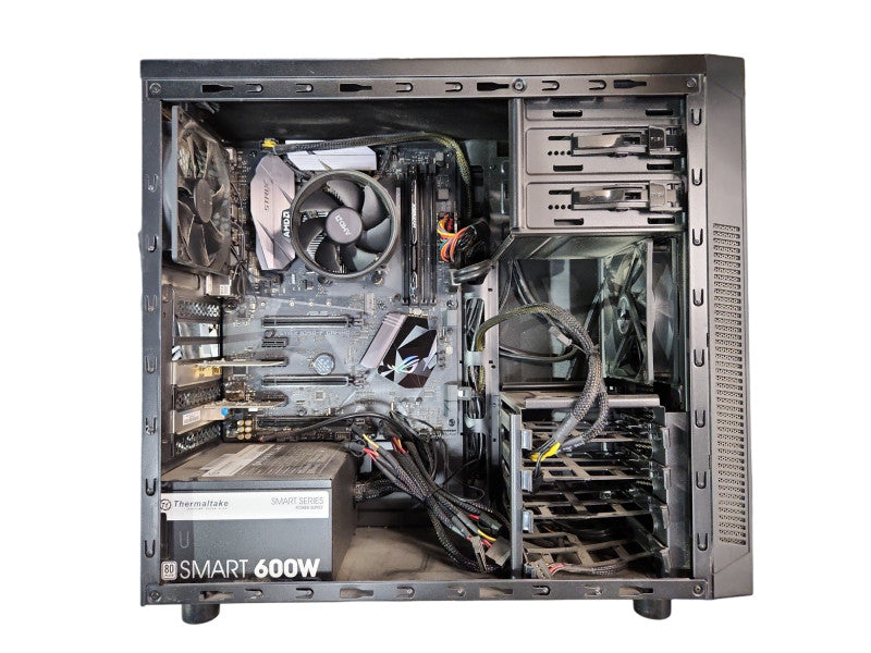 Custom PC, ASUS ROG STRIX B350-F GAMING, Ryzen 7 1700, 8GB DDR4, 600W PSU
