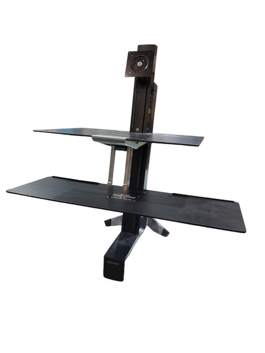 Ergotron Standing Deck Monitor Mount with Keyboard Tray  =