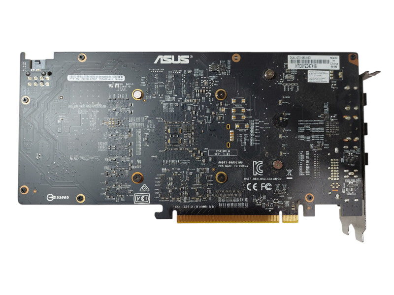 ASUS GeForce GTX 1060 GDDR5 Graphics Card 6GB Model: DUAL-GTX1060-O6G =