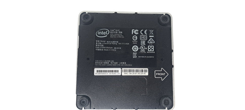Intel NUC i3-5010U | 2.10 Ghz | 8 GB DDR3 | No HDD/SSD/M.2 Q