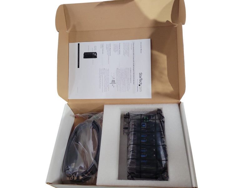 NEW OPEN BOX StarTech 7-Port Industrial USB 3.0 Hub with ESD Protection !