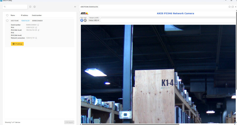 Axis P3346 | 1080P PoE Network Security Video Camera TESTED
