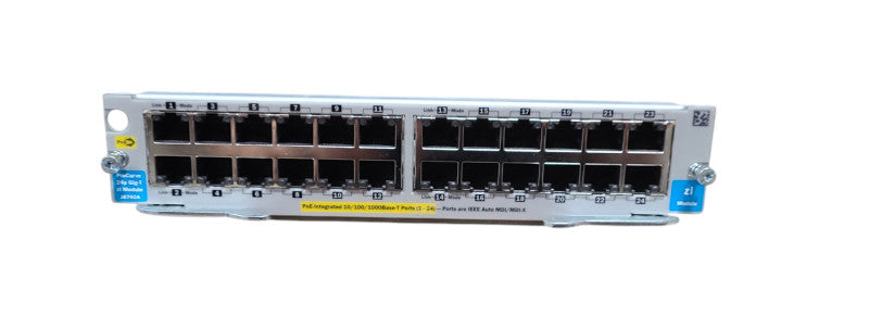 HP ProCurve 24p Gig-T zl J8702A 24x 10/100/1000 PoE Port Module Q