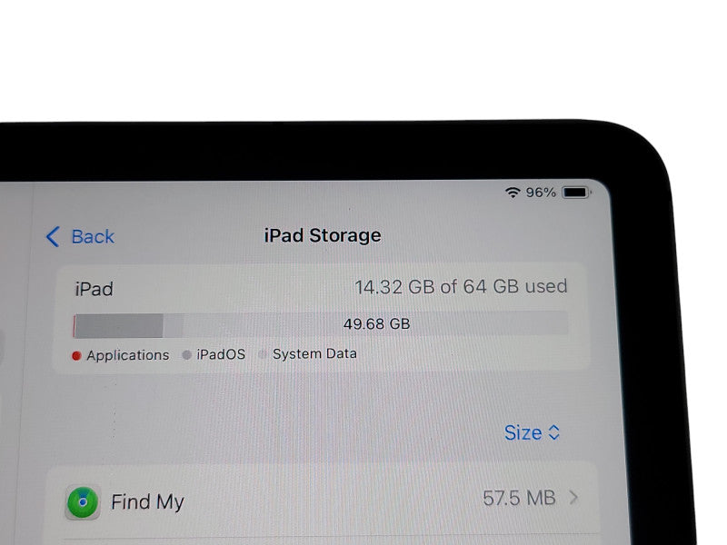 Apple iPad Air 5th Gen - 64GB - Space Gray [A2589] (