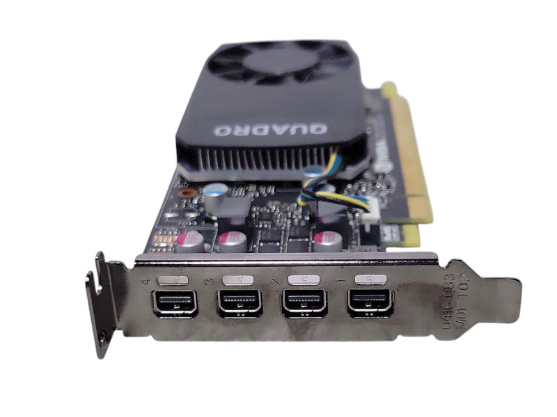 NVIDIA Quadro P620 | 2GB GDDR5 Graphics Card | 4x MiniDP, LP bracket _