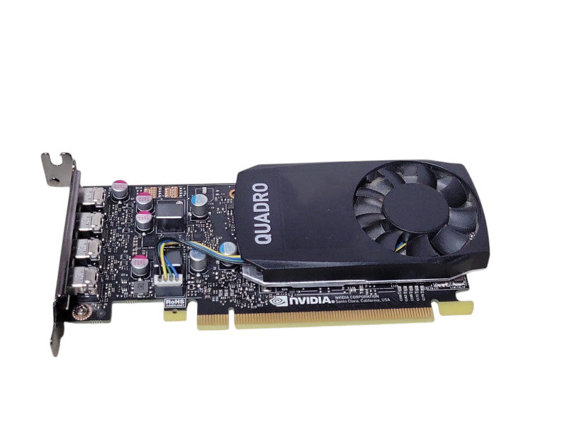 NVIDIA Quadro P620 | 2GB GDDR5 Graphics Card | 4x MiniDP, LP bracket _