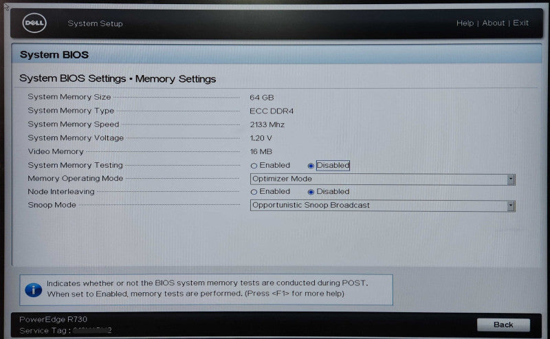 Dell PE R730 2U 16x2.5", 2x Xeon E5-2620 v4, 64GB DDR4, H730 Mini, No HDD
