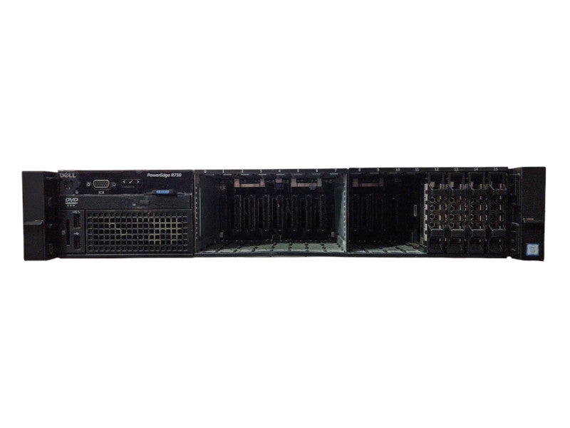 Dell PE R730 2U 16x2.5", 2x Xeon E5-2620 v4, 64GB DDR4, H730 Mini, No HDD