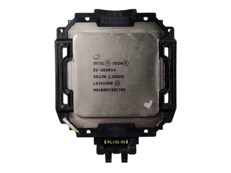 Intel Xeon E5-2698 v4 2.2GHz 20 Core 9.6GT/s 50M LGA2011 CPU Q