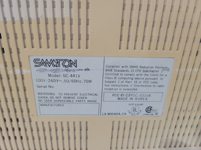 Samtron SC-441V 14" VGA CRT Display (READ) %