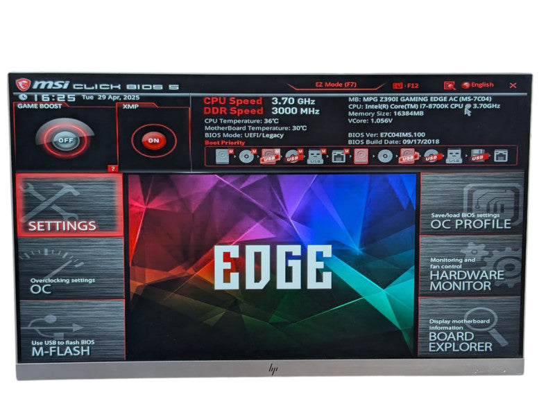 Custom PC BitFenix Portal Mini-ITX MSI MPG Z390I Gaming EDGE AC -
