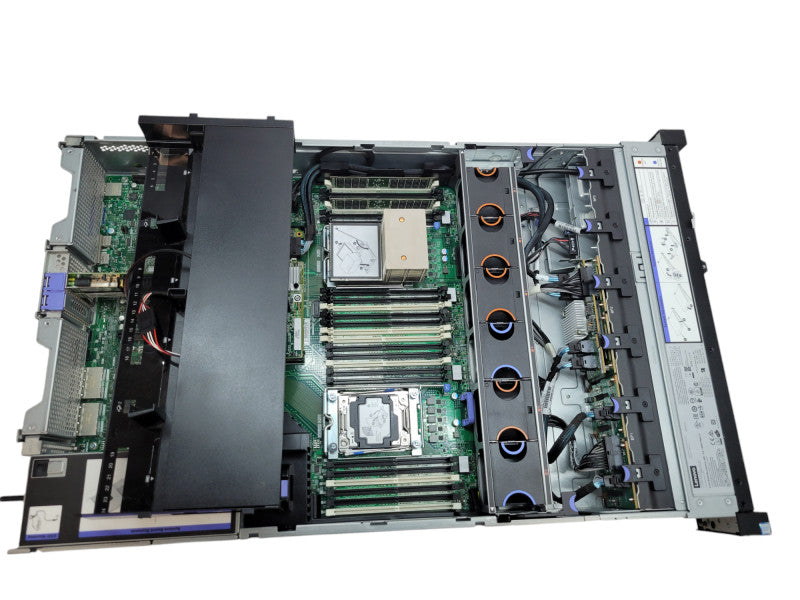 Lenovo SystemX 3650 M5 - Xeon E5-2630 v4 64GB DDR4 AVAGO M5210 2x 900W PSU %
