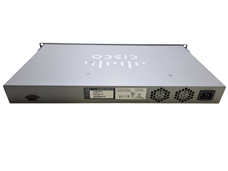 Cisco SG300-28P V01 | 28-Port Gigabit PoE Managed Network Switch w/ 2x SFP