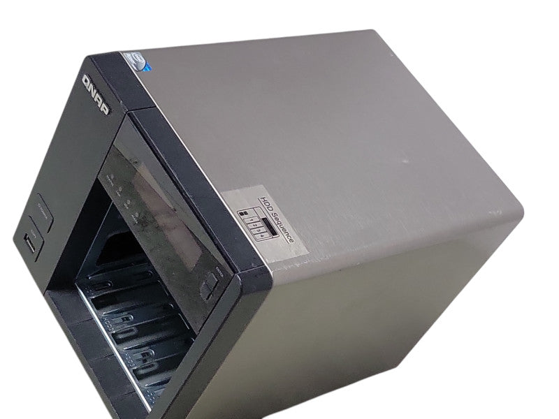 QNAP TS-469 Pro 4-Bay SATA Network Attached Storage, No HDD/Trays, READ _